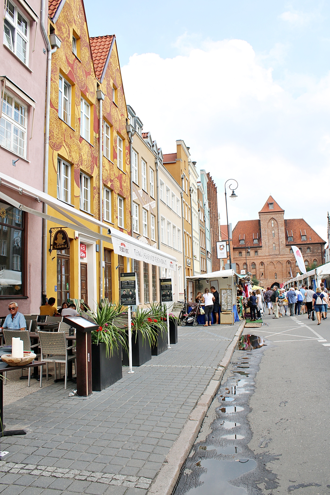 St. Dominic´s Fair en årlig marknad i Gdansk