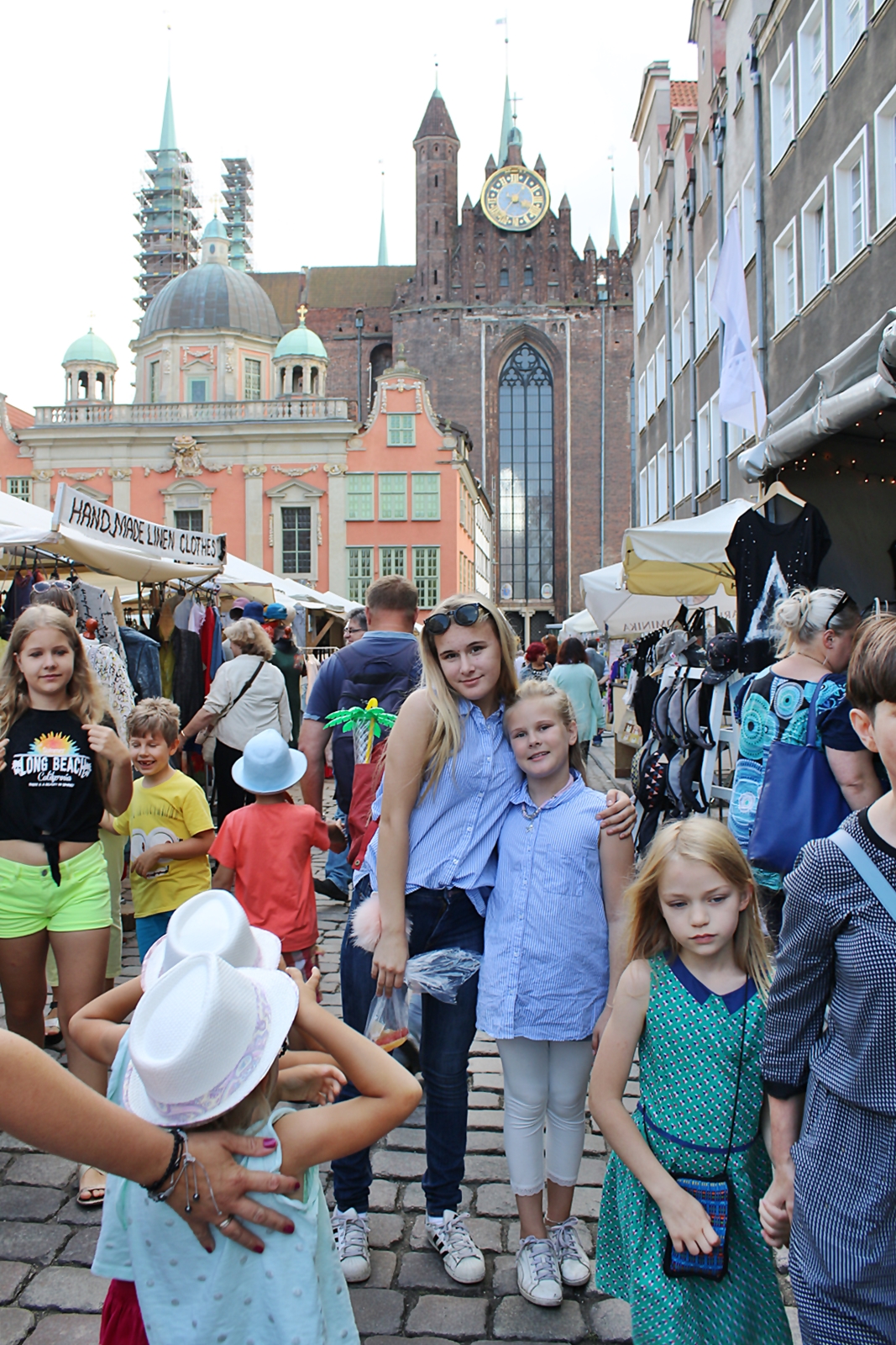 St. Dominic´s Fair en årlig marknad i Gdansk